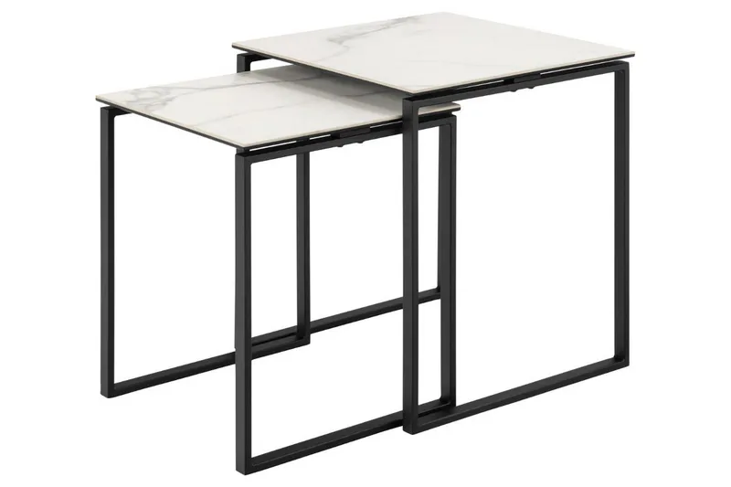 Cynthia Sofabord 50 cm, Hvid