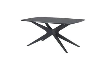Dakona Spisebord Rektangulær 160x90 cm - Sort - Møbler - Borde - Spisebord og køkkenbord