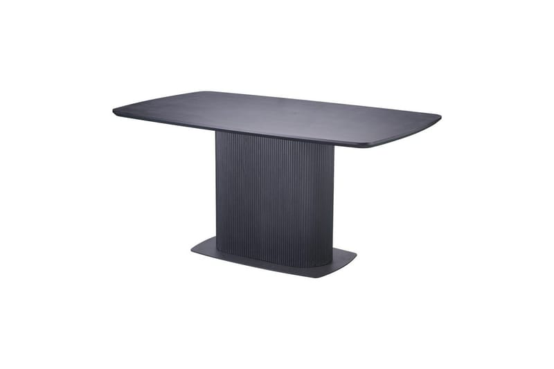 Daleton Spisebord Rektangulær 160x90 cm, Sort