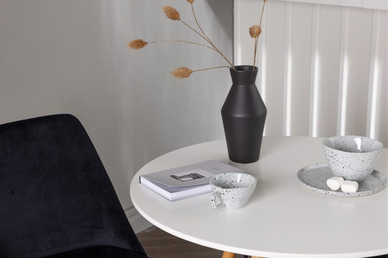 Danburi Spisebordssæt 60 cm Rund med 2 Night Stole - Svart - Møbler - Borde - Spisebordssæt