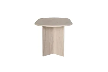 Dano Ovalt Spisebord 180x90 cm med Travertinudseende - Beige - Møbler - Borde - Spisebord og køkkenbord