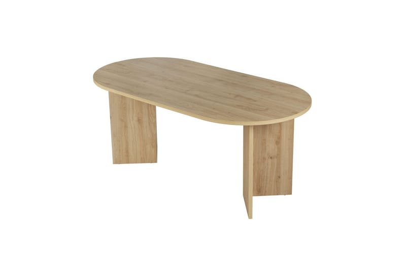 Dano Spisebord 180 cm oval - Natur - Møbler - Borde - Spisebord og køkkenbord