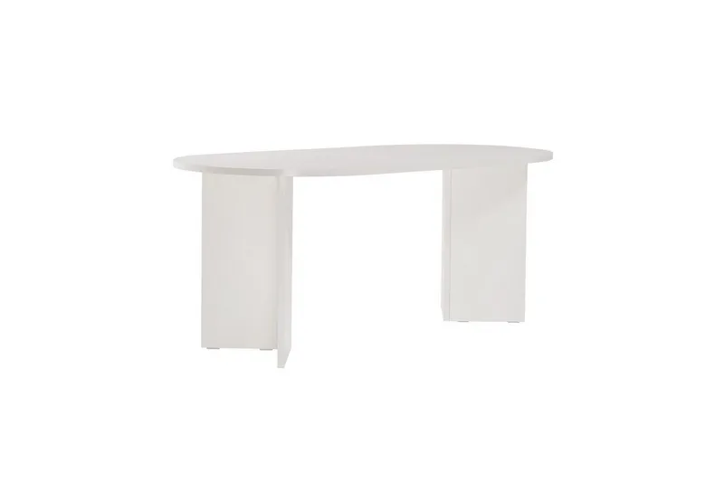 Dano Spisebord 180 cm Oval - Natur/Hvid - Møbler - Borde - Spisebord og køkkenbord