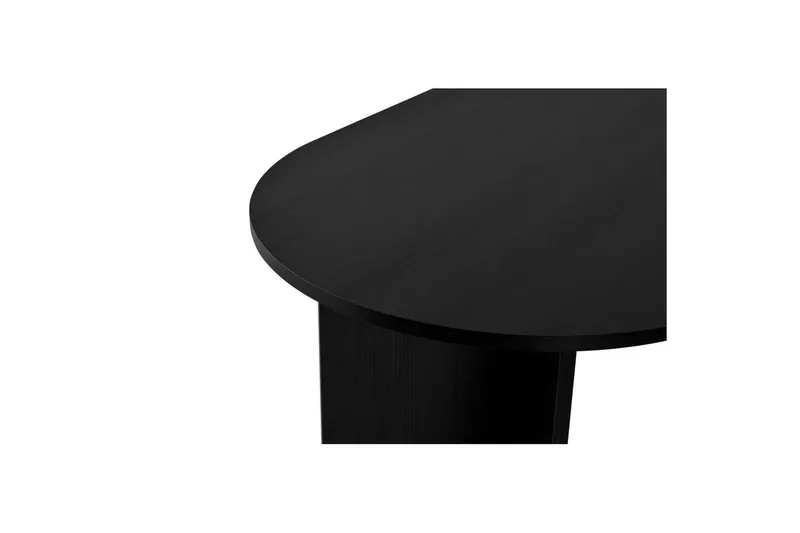 Dano Spisebord 180 cm Oval - Natur/Sort - Møbler - Borde - Spisebord og køkkenbord