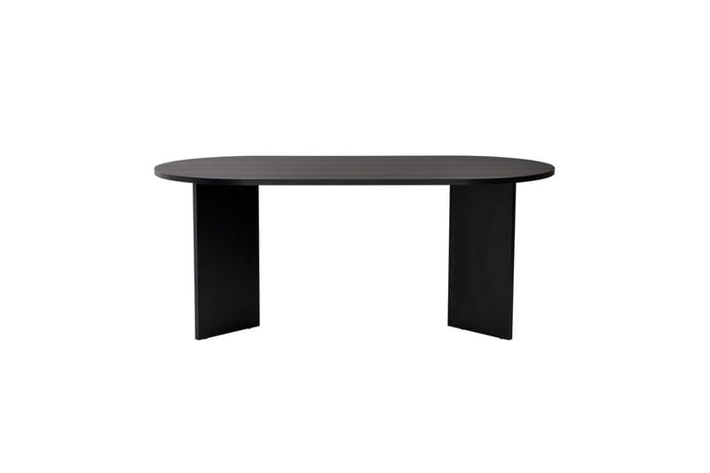Dano Spisebord 180 cm Oval, Natur/Sort