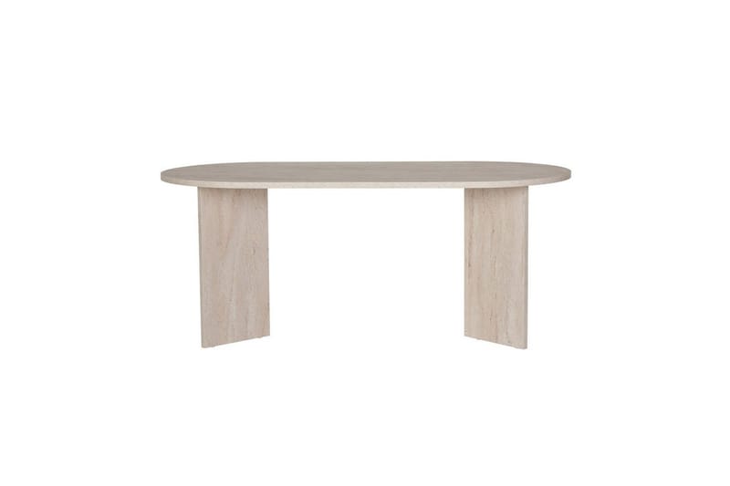Dano Spisebord 180 cm Oval - Taupe - Møbler - Borde - Spisebord og køkkenbord