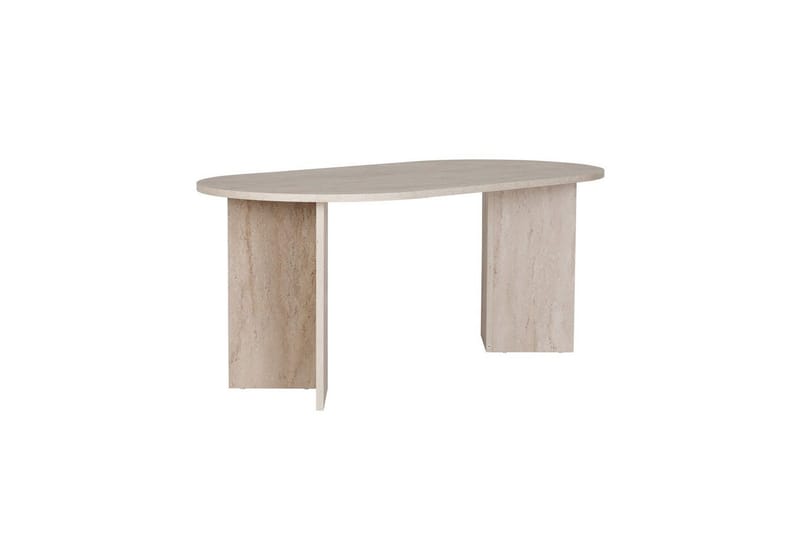 Dano Spisebord 180 cm Oval - Taupe - Møbler - Borde - Spisebord og køkkenbord