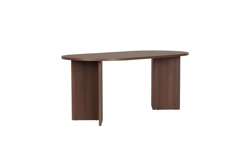 Dano Spisebord 180 cm Ovalt - Valnød - Møbler - Borde - Spisebord og køkkenbord