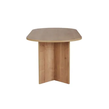 Dano Spisebord Oval 200 cm - Natur - Møbler - Borde - Spisebord og køkkenbord