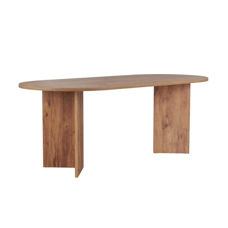 Dano Spisebord Oval 200 cm - Natur - Møbler - Borde - Spisebord og køkkenbord