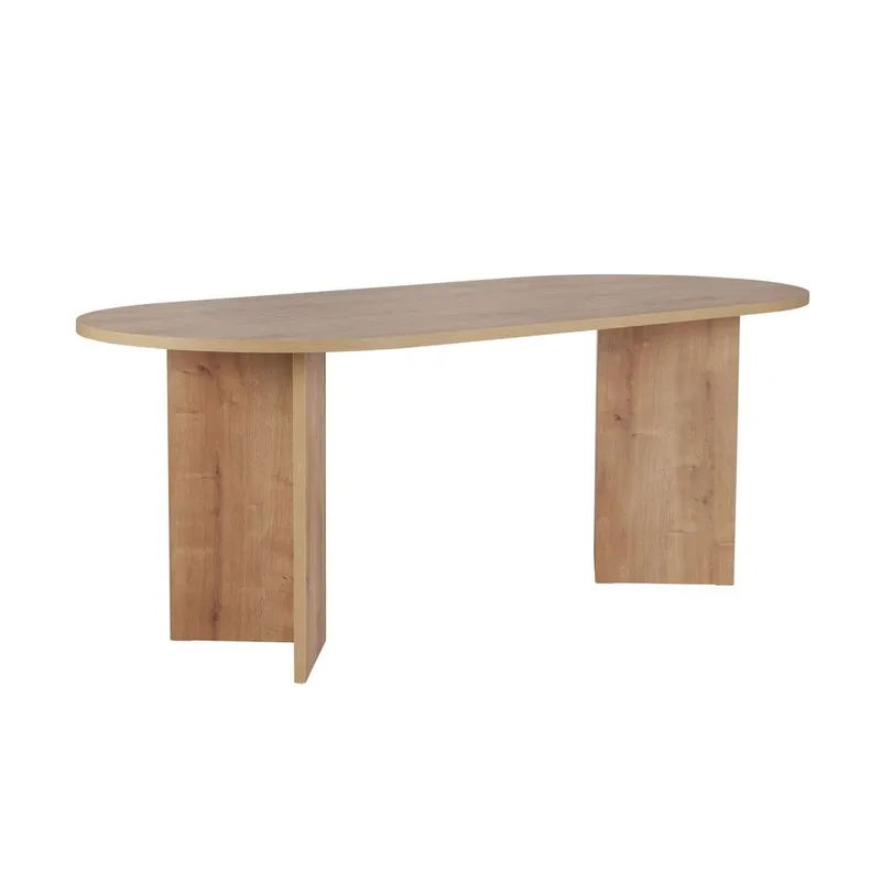 Dano Spisebord Oval 200 cm - Natur - Møbler - Borde - Spisebord og køkkenbord