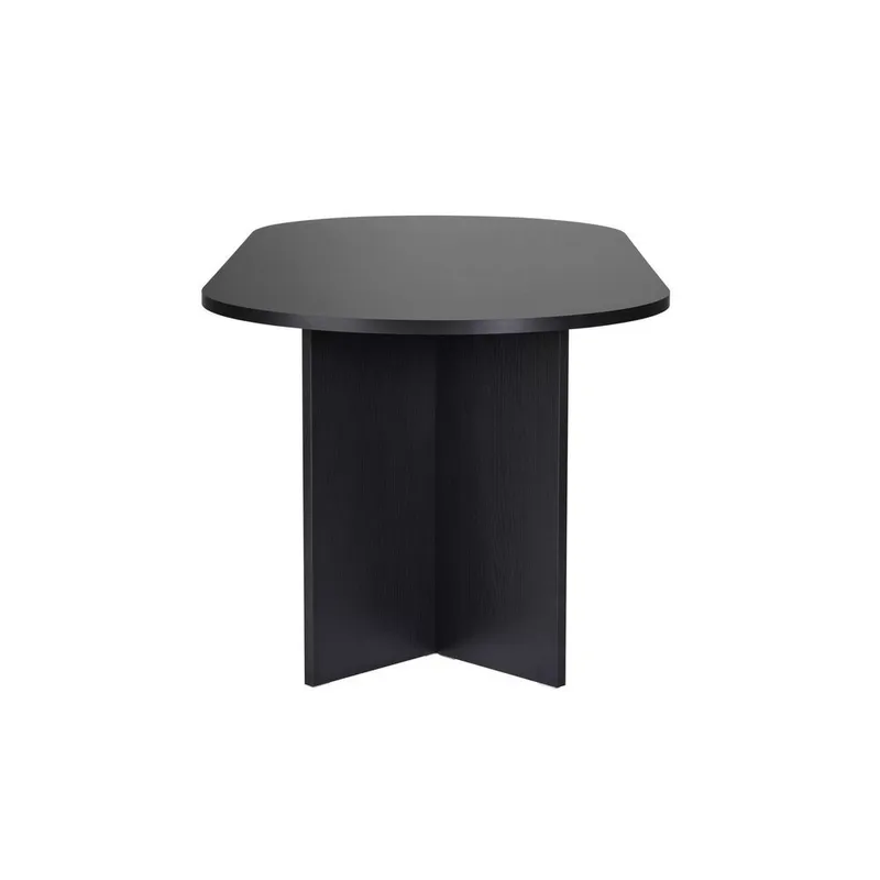 Dano Spisebord Oval 200 cm - Sort - Møbler - Borde - Spisebord og køkkenbord