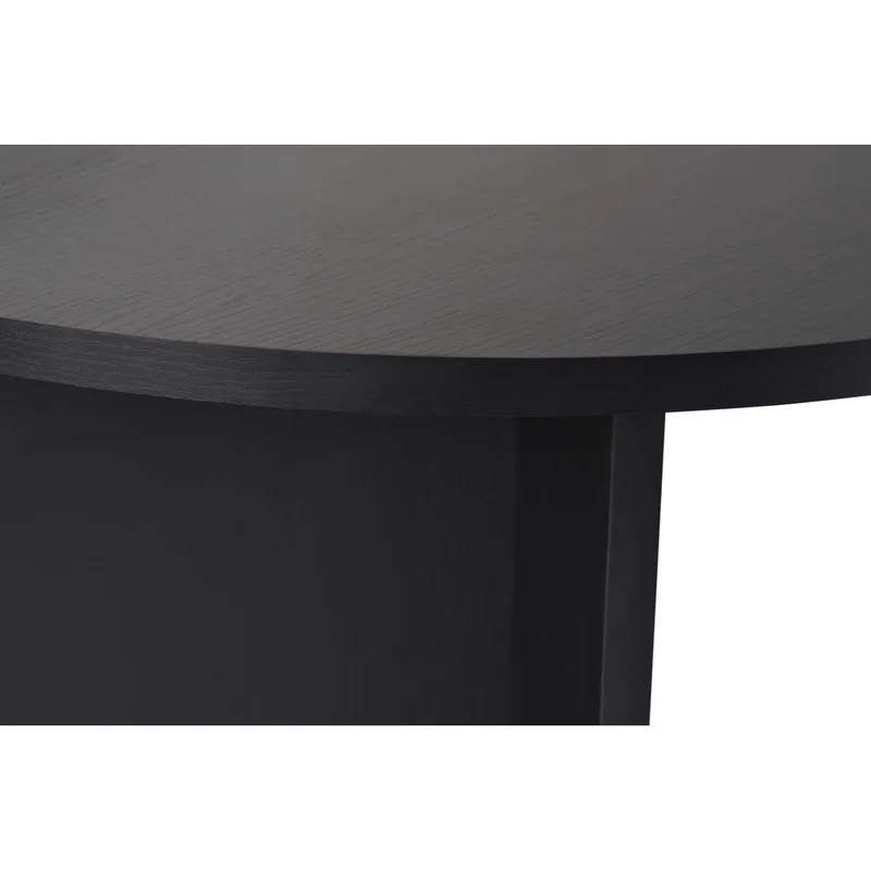 Dano Spisebord Oval 200 cm - Sort - Møbler - Borde - Spisebord og køkkenbord