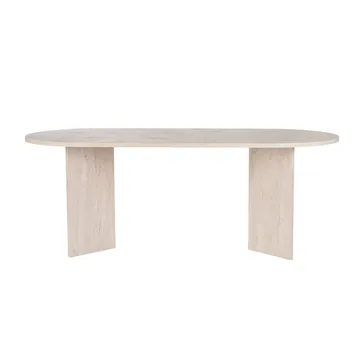Dano Spisebord Oval 200 cm - Taupe - Møbler - Borde - Spisebord og køkkenbord