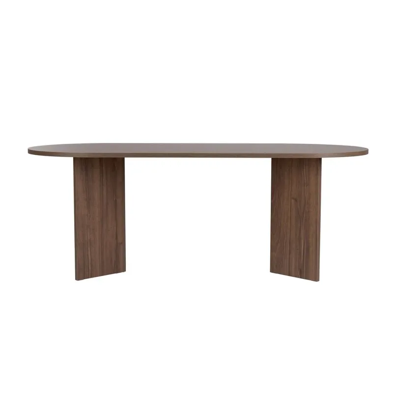 Dano Spisebord Oval 200 cm - Valnød - Møbler - Borde - Spisebord og køkkenbord