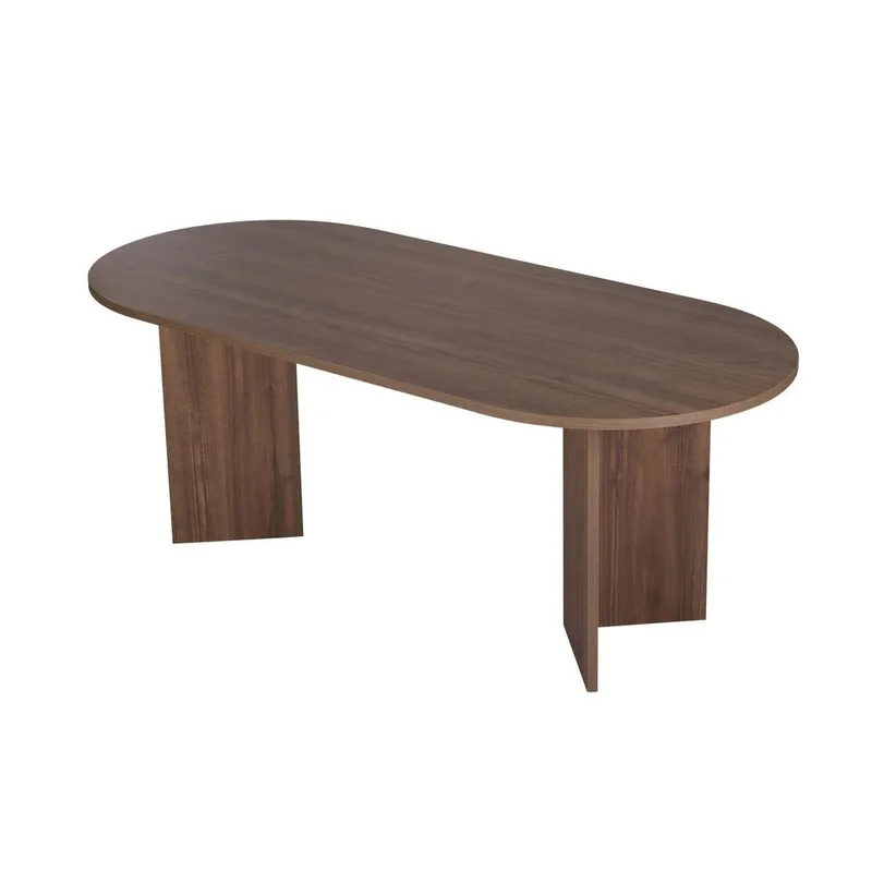Dano Spisebord Oval 200 cm, Valnød