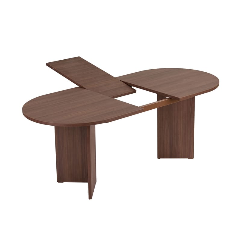 Dano Udtræksbart spisebord 160 cm - Valnød - Møbler - Borde - Spisebord og køkkenbord