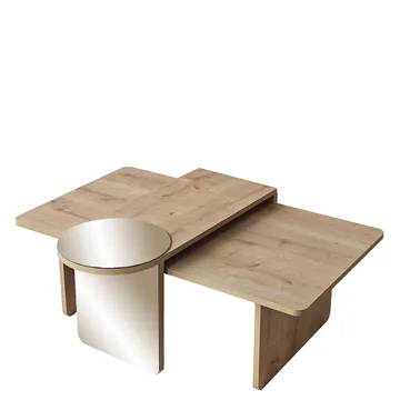 Dasina sofabord 105 cm - Bronzie og Safir Eg - Møbler - Borde - Sofabord