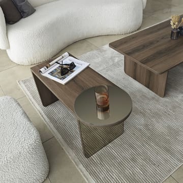Dasina sofabord 105 cm - Bronzie/Valnød - Møbler - Borde - Sofabord