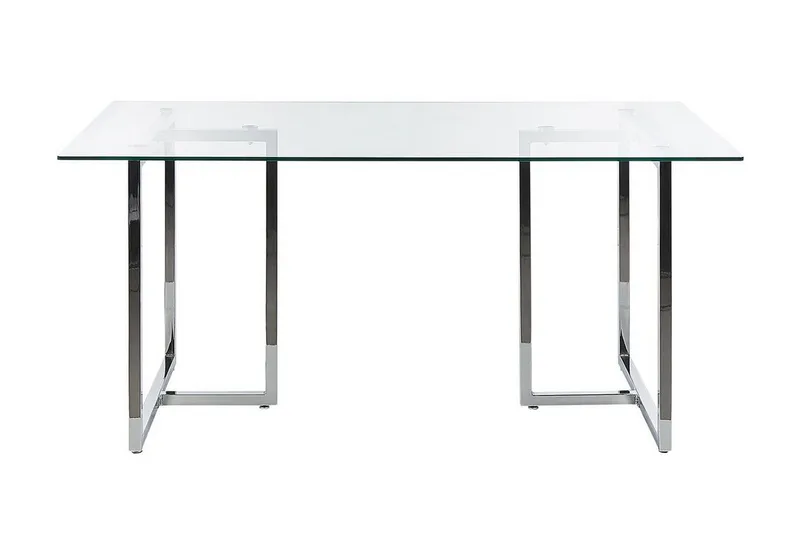 Davson Spisebord 90x160 cm - Sølv - Møbler - Borde - Spisebord og køkkenbord