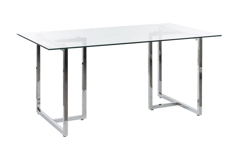 Davson Spisebord 90x160 cm - Sølv - Møbler - Borde - Spisebord og køkkenbord