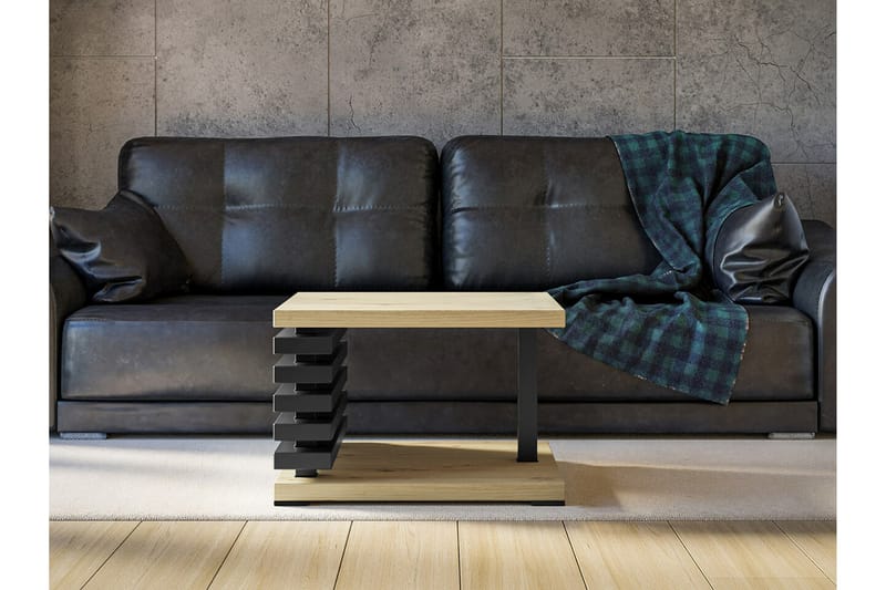 Denogal Sofabord 60 cm - Sort - Sofabord