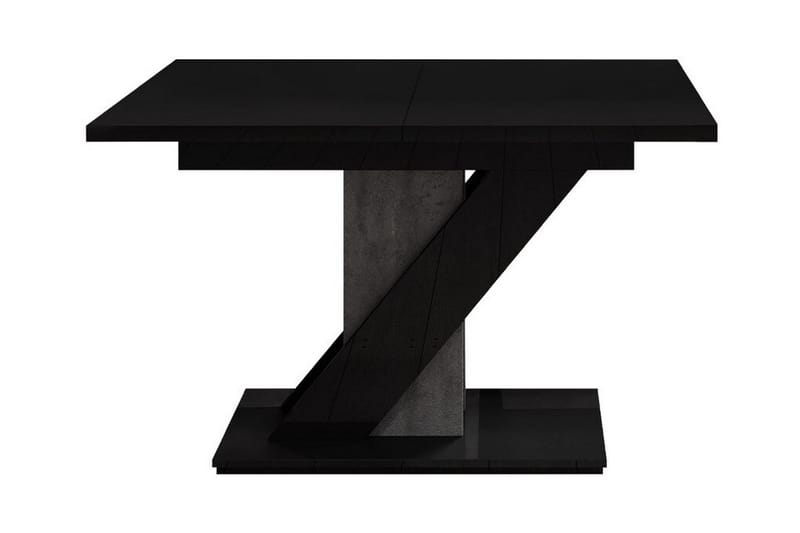 Denogal Spisebord 80 cm - Sort højglans - Spisebord og køkkenbord
