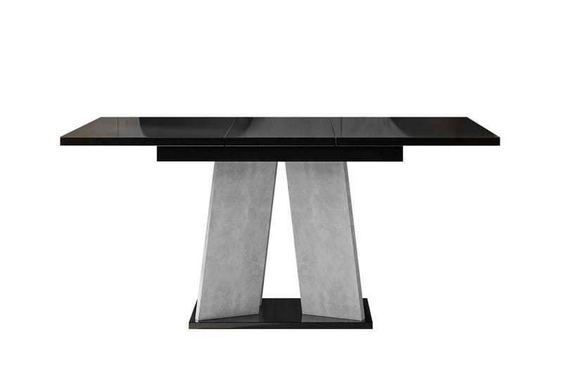 Denogal Spisebord 90 cm - Sort højglans - Spisebord og køkkenbord