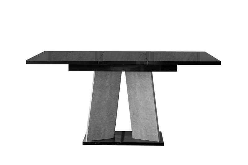 Denogal Spisebord 90 cm - Sort højglans - Spisebord og køkkenbord