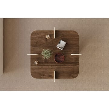 Denros Sofabord 90 cm - Brun/Mørkebrun - Møbler - Borde - Sofabord