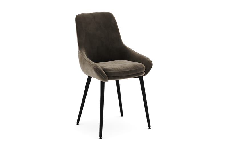Dijon Spisegruppe 200x100cm med 4 Alsarp Spisestole - Brun - Møbler - Borde - Spisebordssæt