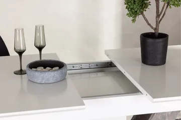 Disa Spisebord 120x80 cm - Hvid - Møbler - Borde - Spisebord og køkkenbord