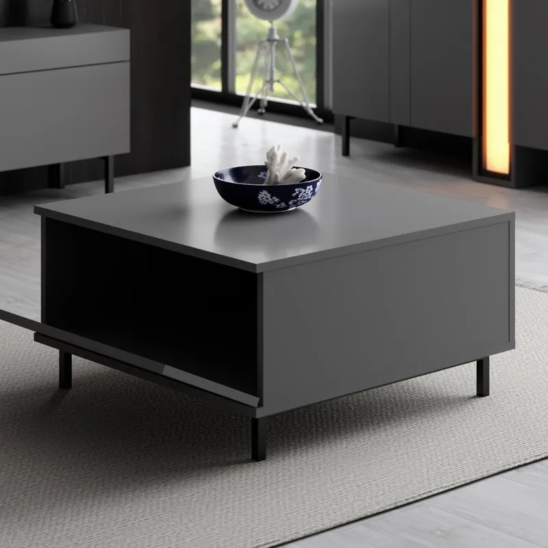 Djarhint Sofabord 75 cm - Antracit - Møbler - Borde - Sofabord