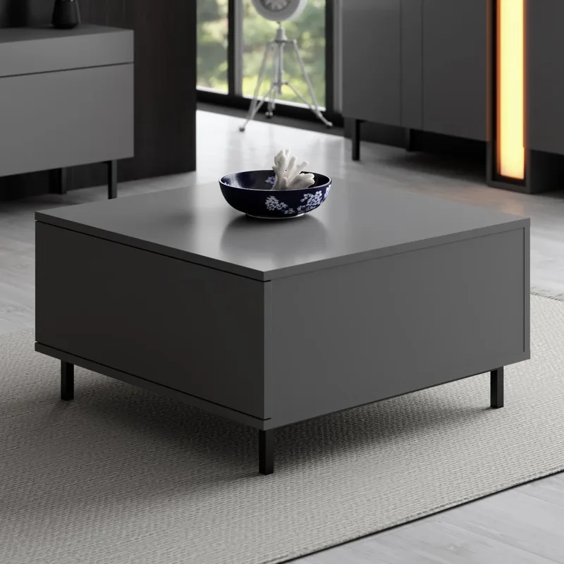 Djarhint Sofabord 75 cm - Antracit - Møbler - Borde - Sofabord