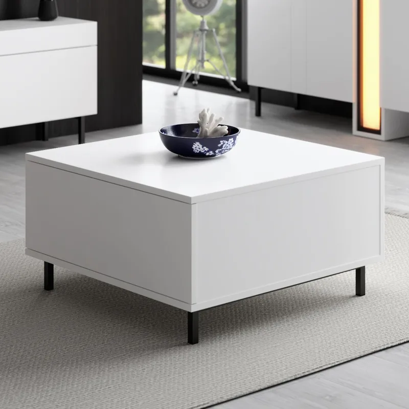 Djarhint Sofabord 75 cm - Hvid - Møbler - Borde - Sofabord