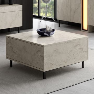 Djarhint Sofabord 75 cm - Travertin - Møbler - Borde - Sofabord