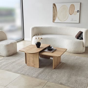 Djarhint Sofabordssæt 82 cm - Bronze og Sapphire Oak - Møbler - Borde - Sofabord