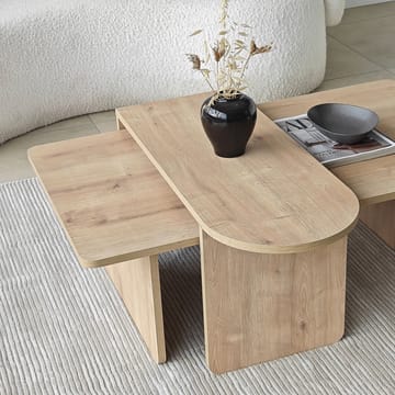 Djarhint Sofabordssæt 82 cm - Bronze og Sapphire Oak - Møbler - Borde - Sofabord