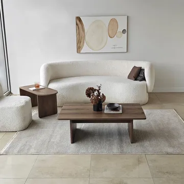 Djarhint Sofabordssæt 82 cm - Bronze/valnød - Møbler - Borde - Sofabord