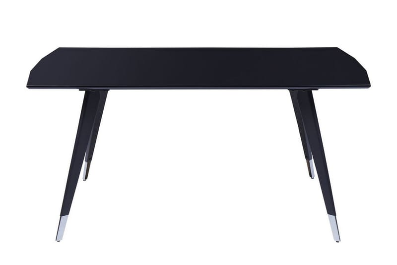 Dolbeau Spisebord 90x160 cm - Sort/Sølv - Møbler - Borde - Spisebord og køkkenbord