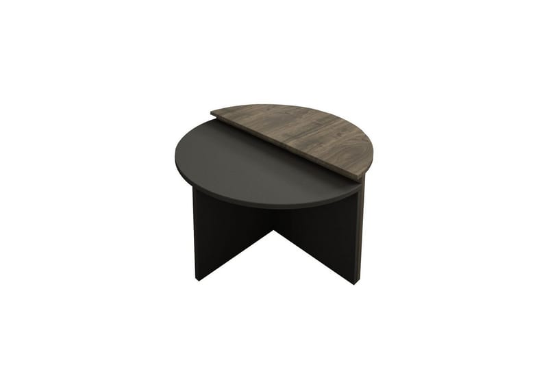 Dolcer Sofabord 70 cm - Lysfarvet træ/Antracit - Møbler - Borde - Sofabord