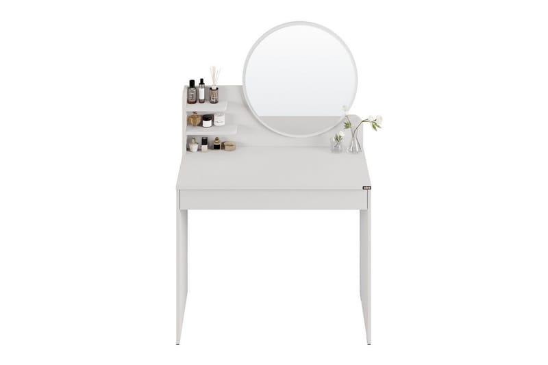 Dralen Make-up Bord 90 cm - Taupe - Møbler - Borde - Sminkebord & konsolbord