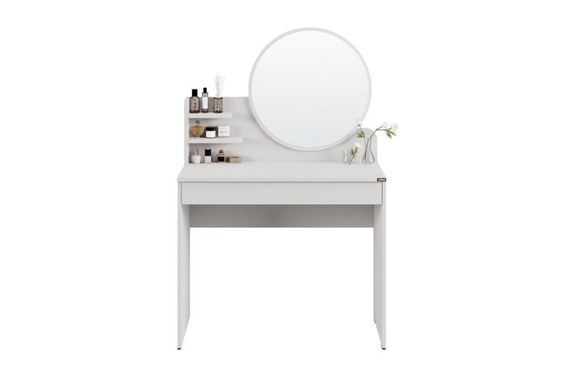 Dralen Make-up Bord 90 cm - Taupe - Møbler - Borde - Sminkebord & konsolbord