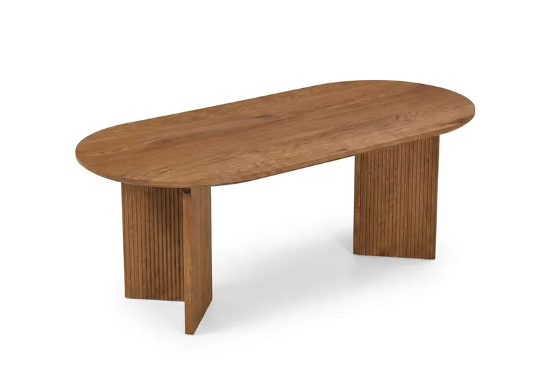 Edda sofabord ovalt 120 cm, Eg