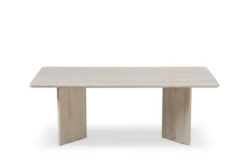 Edda sofabord rektangulært 120 cm - Hvidbejdset eg - Møbler - Borde - Sofabord