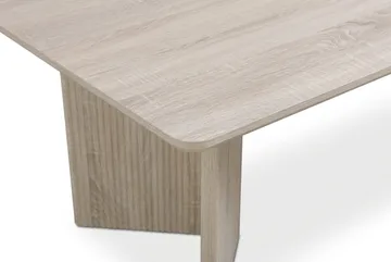 Edda sofabord rektangulært 120 cm - Hvidbejdset eg - Møbler - Borde - Sofabord