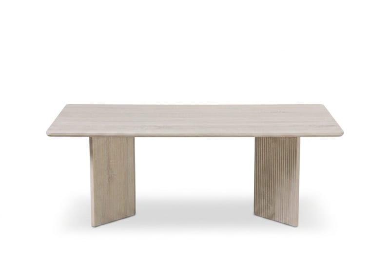 Edda sofabord rektangulært 120 cm - Hvidlaseret - Møbler - Borde - Sofabord
