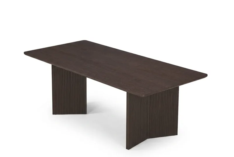 Edda sofabord rektangulært 120 cm, Røget eg