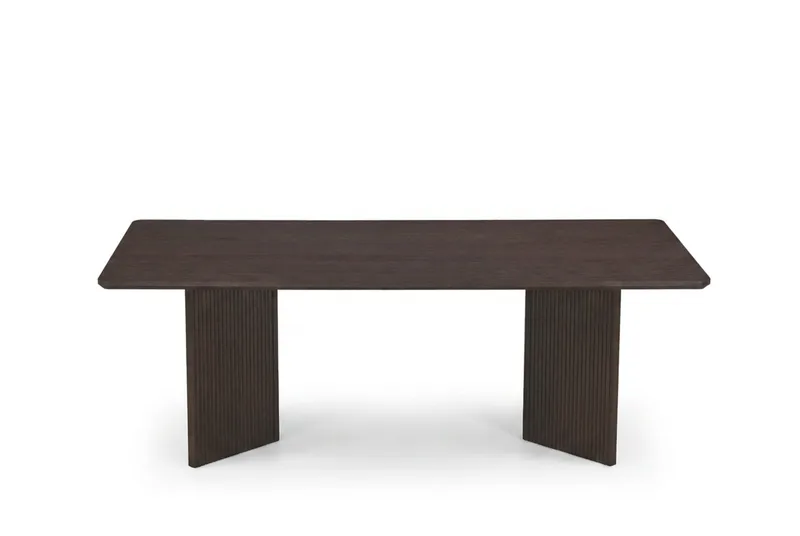 Edda sofabord rektangulært 120 cm - Røget eg - Møbler - Borde - Sofabord