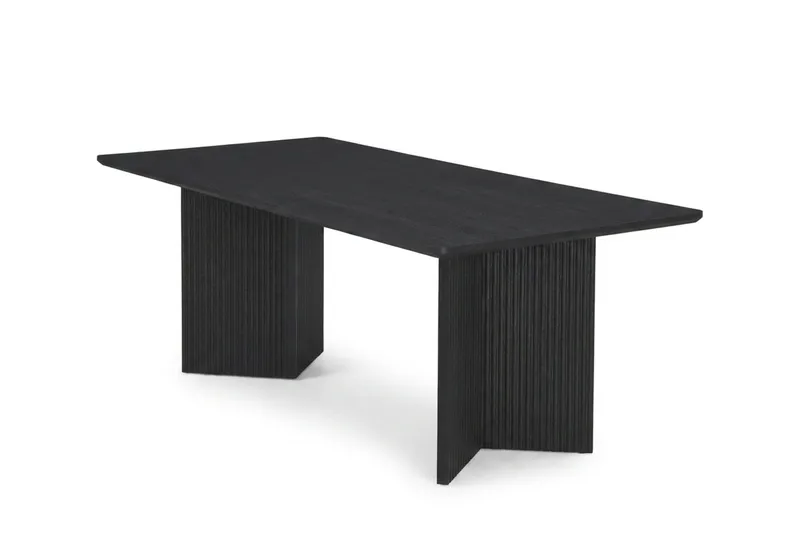 Edda sofabord rektangulært 120 cm, Sort